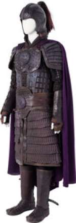 The Great Wall (Universal, 2016), (11) Piece Purple Deer Soldier Uniform with Shield.