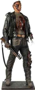 Terminator 2: Judgment Day (Carolco, 1991), Arnold Schwarzenegger Life-Sized "T-800" Display Figure by Stan Winston Studio.