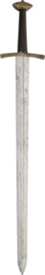 Robb Stark (Richard Madden) Action Longsword from Game of Thrones (HBO® Original 2011-2019, Season 1).