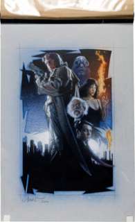 Hellboy (Columbia, 2004), Drew Struzan Original Poster Concept Art.