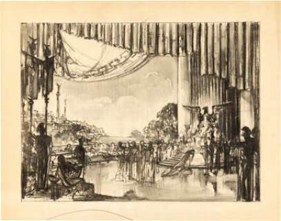 The Sign of the Cross (Paramount, 1932), Group of (3) Concept Artworks. (Total: 3 Items)