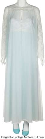 Bewitched (ABC TV, 1964-1973), Elizabeth Montgomery "Samantha Stephens" Nightgown Ensemble.