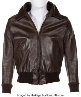 Happy Days (Paramount TV, 1974-1984), Henry Winkler "Fonzie" Signature Leather Jacket.