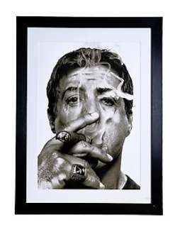 Sylvester Stallone As | Sylvester Stallone As - Sylvester Stallone (with cigar) | Catawiki