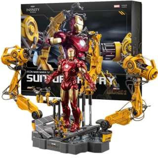 Mk4 Suit-Up Gantry 1/10 Tony Stark Action Figure, Marvel: Iron Man | Marvel: Iron Man, Mk4 Suit-up Gantry 1/10 Tony Stark Action Figure | Catawiki