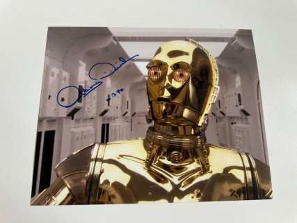 Star Wars | Star Wars - Signed by Anthony Daniels (C-3PO) | Catawiki