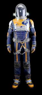 Lost in Space (2018-2021) | John Robinson (Toby Stephens) Complete Spacesuit Ensemble with Life Support System | Propstore