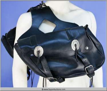 Saddle Bags with Silver Buckles {David Carradine} | Super Auctions