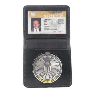 Marvel‘s Agents Of S.H.I.E.L.D. (T.V. Series, 2014) - Lot 235 - Agent Phil Coulson‘s Light-Up S.H.I.E.L.D. Badge