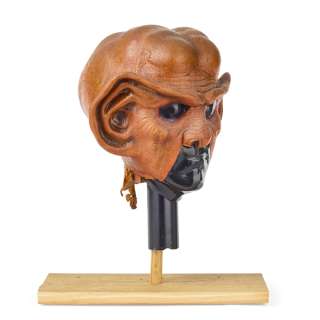 Lot #60 - Armin Shimmerman Quark Prosthetic on Life Cast