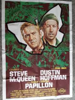 Steve McQueen - Dustin Hoffman - Papillon - Papillon | Catawiki