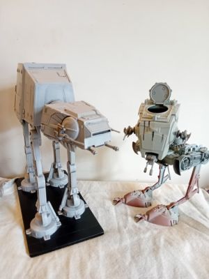 Hasbro - Star Wars - AT-AT iMPERIAL et TS-AT Scout walker - mexique et chine | Catawiki