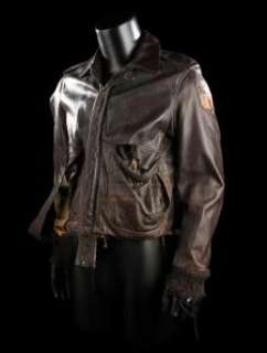 EMPIRE OF THE SUN (1987) - Lot 98 - Jim‘s (Christian Bale) Brown Leather Jacket
