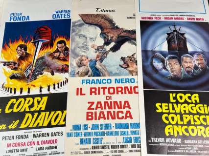 51x Locandine film anni ’60 ’70 ’80 ’90 | Catawiki