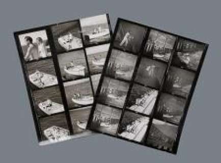 JAMES BOND: DR NO (1962) - Lot 246 - Sean Connery and Ursula Andress Contact Sheets