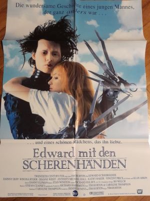JOHNNY DEPP TIM BURTON - EDWARD SCISSORHANDS - 1990s | Catawiki