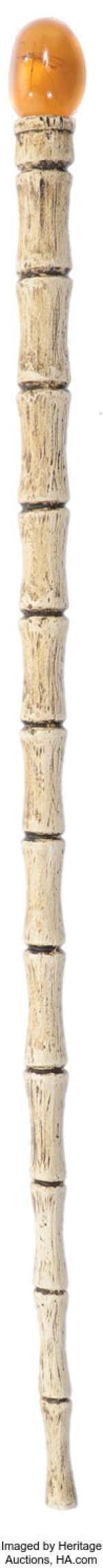 Richard Attenborough "John Hammond" signature walking cane from Jurassic Park. ... | Profiles in History