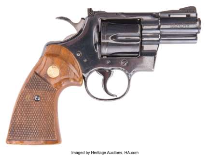 Michael Douglas "Nick Conklin" Colt Python revolver from Black Rain....