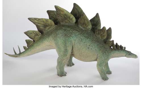 "Stegosaur" maquette from Jurassic Park: Lost World. ... | Profiles in History