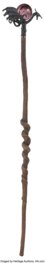 "Maleficent" hero prop staff from Once Upon a Time Season 1, Episode 2....