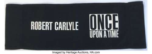 Robert Carlyle director‘s chair back from Once Upon a Time....