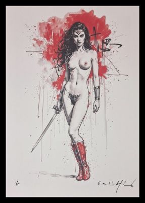 Wonder Woman - Series " Tokyo Pop Icons " by Emma Wildfang - Large size | Catawiki