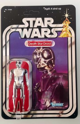 Kenner - Action figure Star Wars 1978 Death Star Droid Original Action figure -Selling as LOOSE on Replica Card - 1970-1980 - Original 1978 Figure | Catawiki