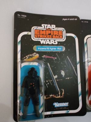 Kenner - Action figure Empire Strikes Back 1980 Tie Fighter Pilot Original Action figure Original weapon - Replica Card - 1970-1980 - Hong Kong | Catawiki