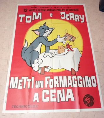WALT DISNEY CARTOON ANIMATION - TOM & JERRY - 1950s | Catawiki