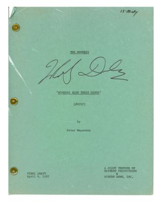 "The Monkees" (TV Series) Script Autographed by Micky Dolenz | Planet Hollywood Vault