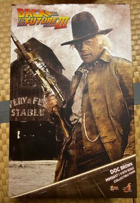 Hot Toys - Action figure Hot Toys Movie Masterpiece 1/6 MMS617 Back to the Future Part III Dr. Emmett Brown Figure | Catawiki