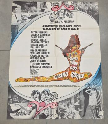 Georges Kerfyser - Casino Royale - 160x120 cm | Catawiki
