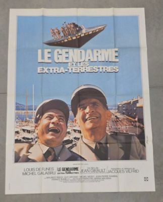 Vaissier - Le Gendarme et les Extra-Terrestres - 160x120 cm | Catawiki
