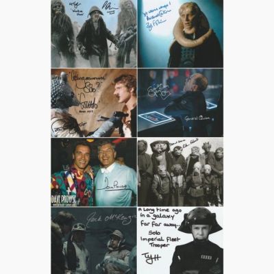 Star Wars - Big Lot of 8 Autographs! | Catawiki