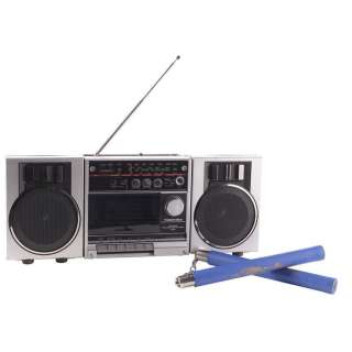 The Goldbergs | Beverly Goldberg’s (as played by Wendi McLendon-Covey) Season 10 Boombox and Barry Goldberg’s (as played by Troy Gentile) Foam Nunchucks Toy | Propstore