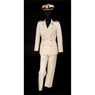 Lot 321 - Raquel Welch "Myra" naval officer uniform designed by Theadora Van Runkle from Myra Breckinridge