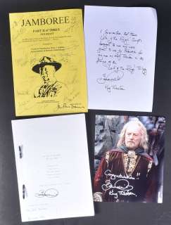 Lot 20 - COLLECTION OF BERNARD HILL - LOTR - THE TWO TOWERS (2002) SCRIPT