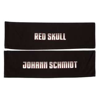 Captain American: The First Avenger - Lot 2 - Pair of director’s chair backs: "Red Skull" and "Johann Schmidt"