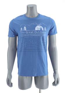 10 CLOVERFIELD LANE - Emmett‘s Distressed Blue T-shirt