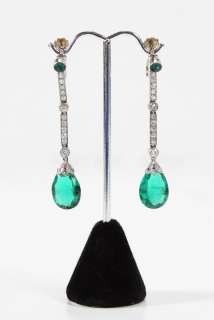 Lot 1040 - KATE WINSLET EARRINGS FROM "TITANIC"
