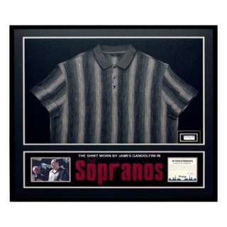 Tony Soprano (James Gandolfini) Framed Shirt | Premiere Props