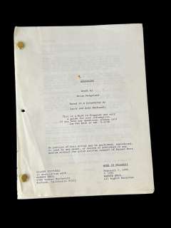 Sylvester Stallone Assassins movie script | Los Angeles Estate Auction