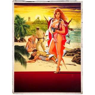 Savage Island (1985 - Empire Pictures) | Hand-Painted Larry Salk One-Sheet and Trade Ad Artwork | Propstore