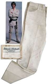 Mark Hamill’s Screen-Worn Hero Pants in the Original 1977 ’’Star Wars’’ as Luke Skywalker | Nate Sanders
