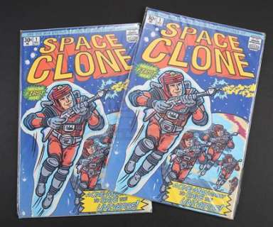 Community - Lot 127 - S5E05 - Geothermal Escapism: Abed Nadir‘s (as portrayed by Danny Pudi) Space Clone Comic Book