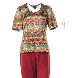 Respect Aretha Franklin Jennifer Hudson Screen Worn Shirt Pants & Earrings Ch 45 Sc 133-134 | VIP Fan Auctions