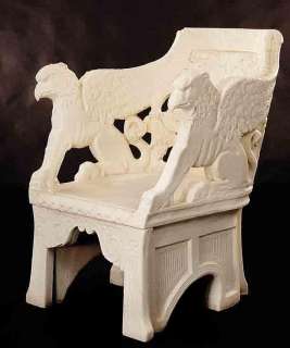 Throne style prop chair from Ben-Hur. | Profiles in History