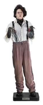 EDWARD SCISSORHANDS: JOHNNY DEPP SHIRT AND PANTS (WITH DVD) | Julien’s