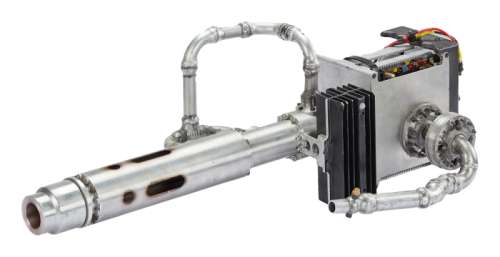 Lot 1254 - GHOSTBUSTERS: PROTOTYPE PROTON THROWER PROP (WITH DVD)