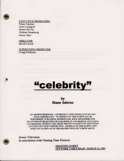 Celebrity original script | Piece of the Past